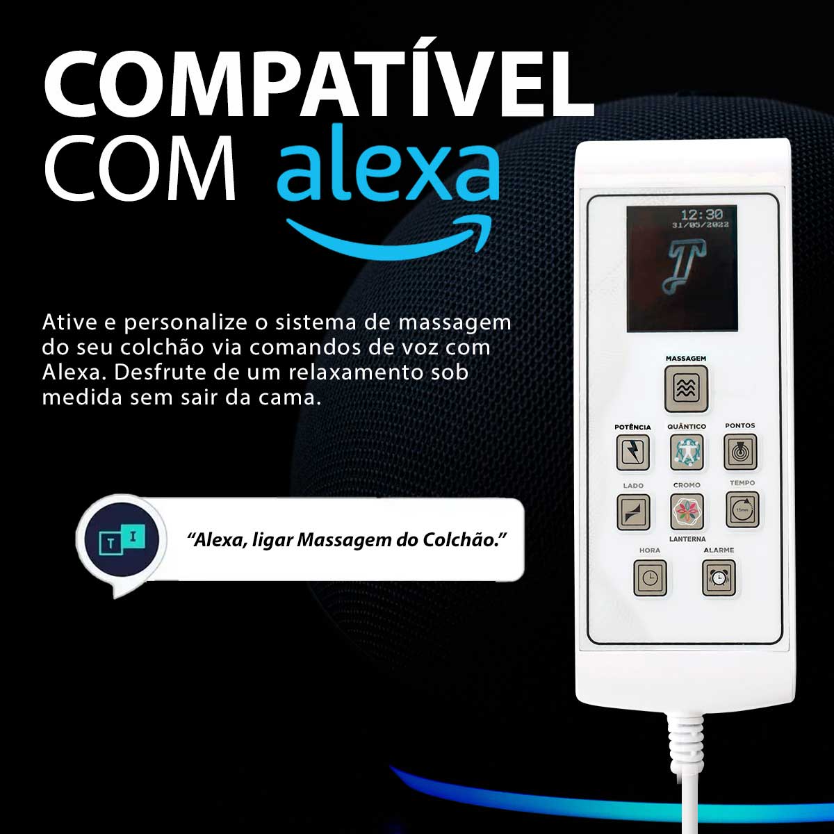 controle-por-alexa-colchao-magnetico-massageador-nippon-brasil